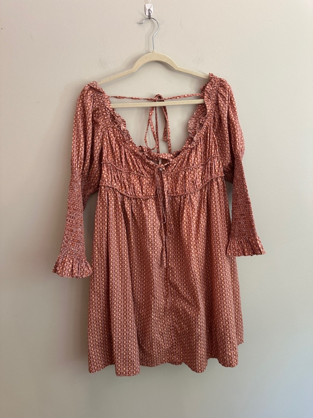 Free People Star Dip Mini Dress - Glass Roses Combo - Picture 8 of 12